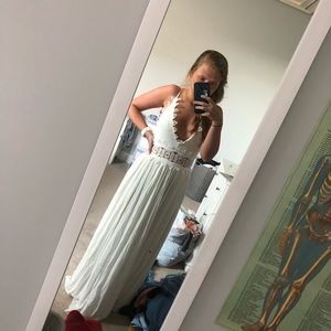 Lulu’s long maxi prom dress boho